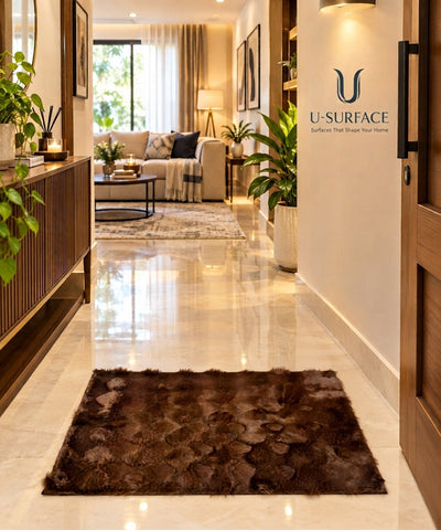 Luxury bubble fur mat
