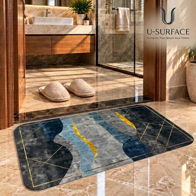 OVAL BATHROOM MAT