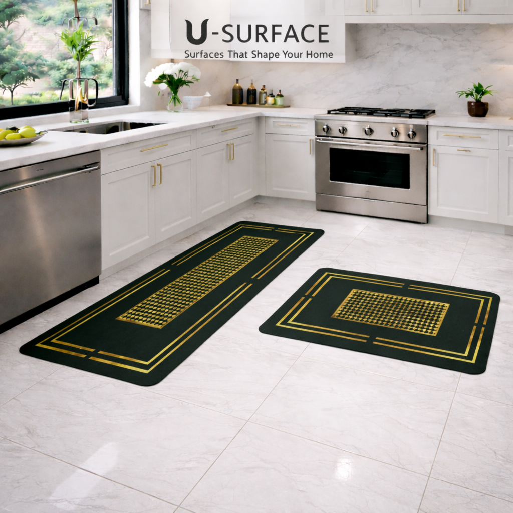 Anti Slip Water Absorbent 2 Piece Runner With Mat – U-surface